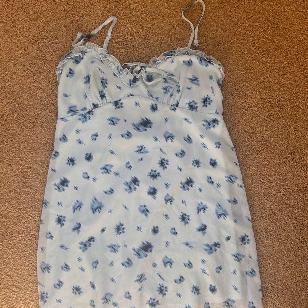 Floral Print Women's Nightgown